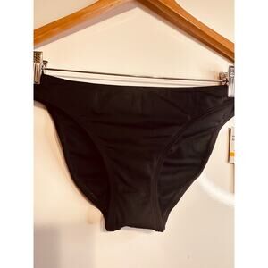 Salt & Cove Women's Black Bikini/Swim Bottoms Size Small with Ruched Back